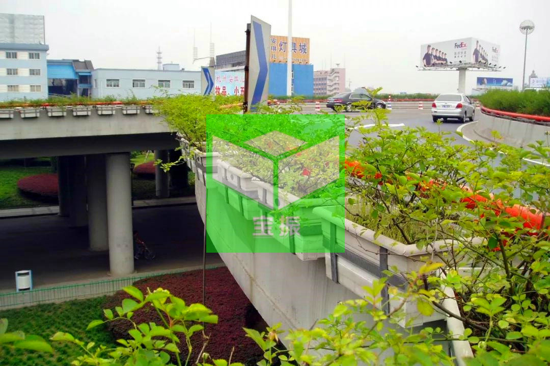 高架桥绿化花箱花盆